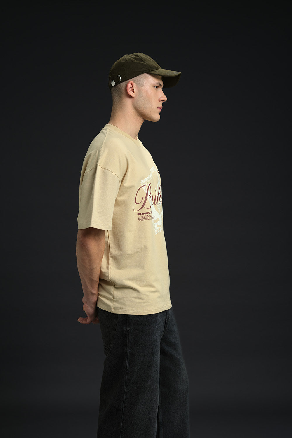 Raw Brutalism Oversized T-shirt - BonkersCorner