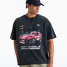 Redline Silence Oversized T-shirt - BonkersCorner
