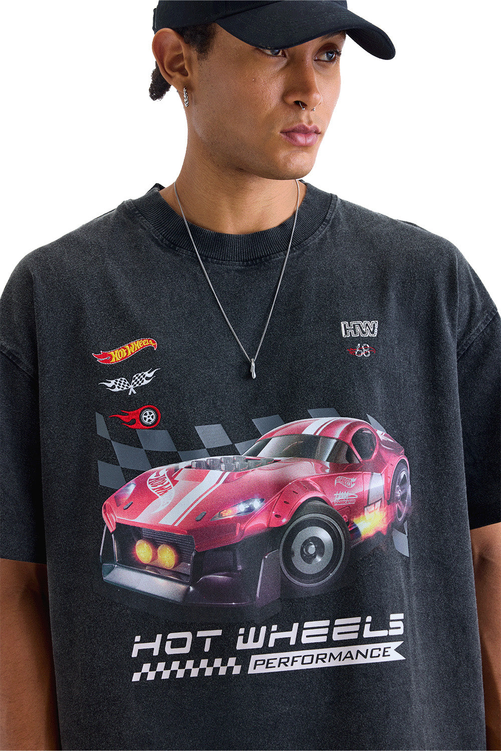 Redline Silence Oversized T-shirt - BonkersCorner