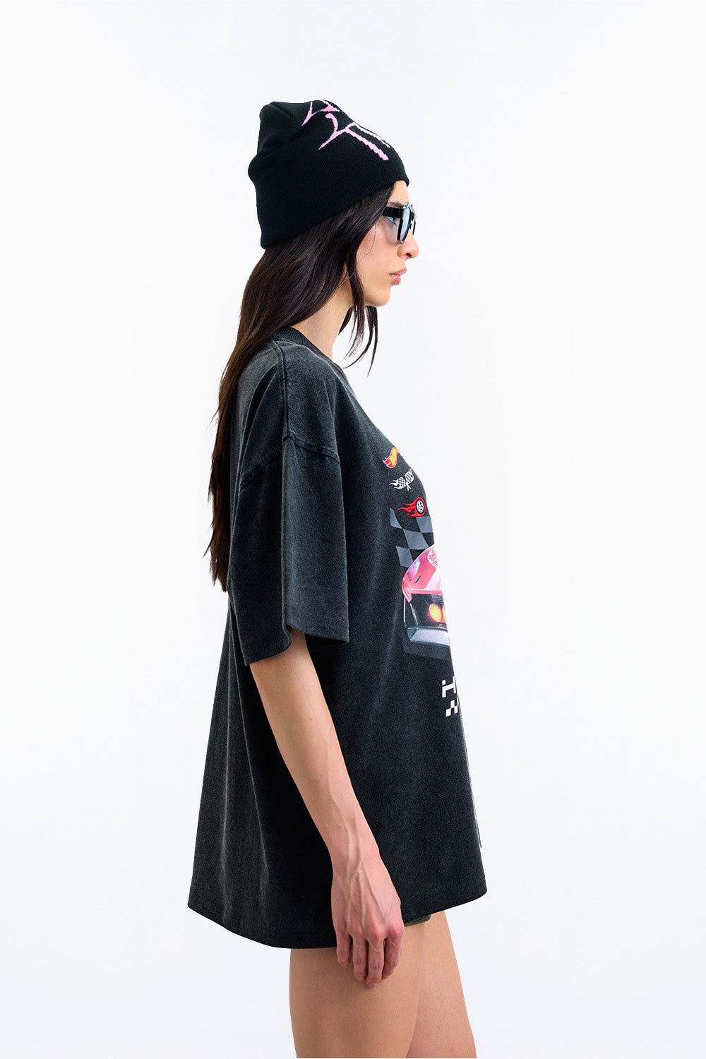 Redline Silence Oversized T-shirt - BonkersCorner