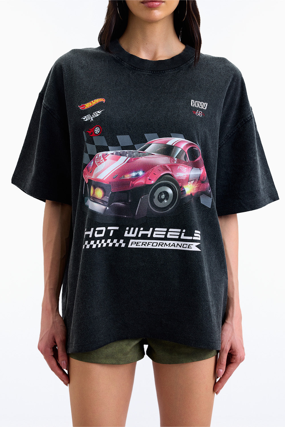 Redline Silence Oversized T-shirt - BonkersCorner