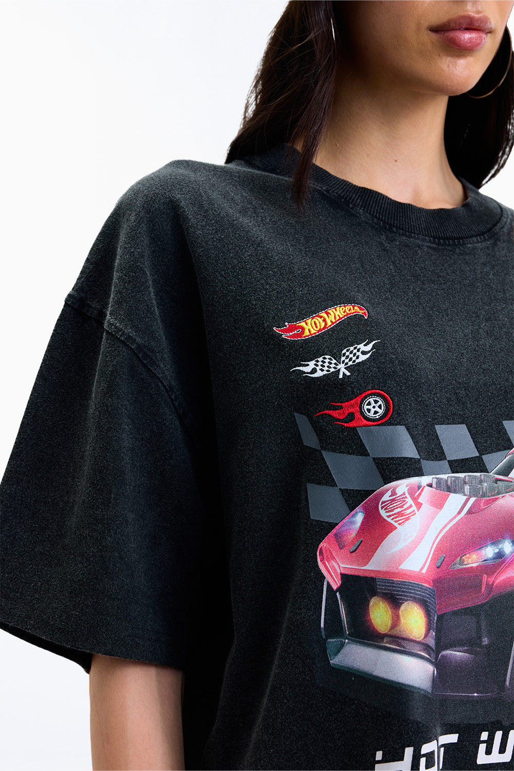 Redline Silence Oversized T-shirt - BonkersCorner