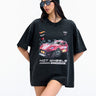 Redline Silence Oversized T-shirt - BonkersCorner