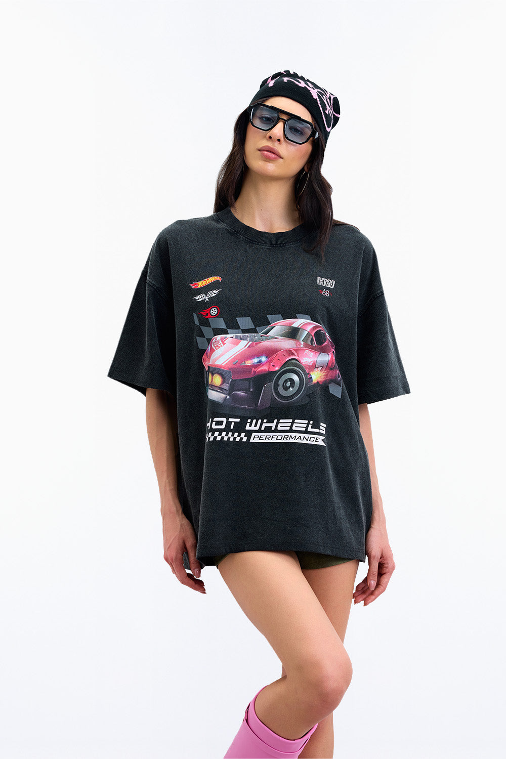 Redline Silence Oversized T-shirt - BonkersCorner