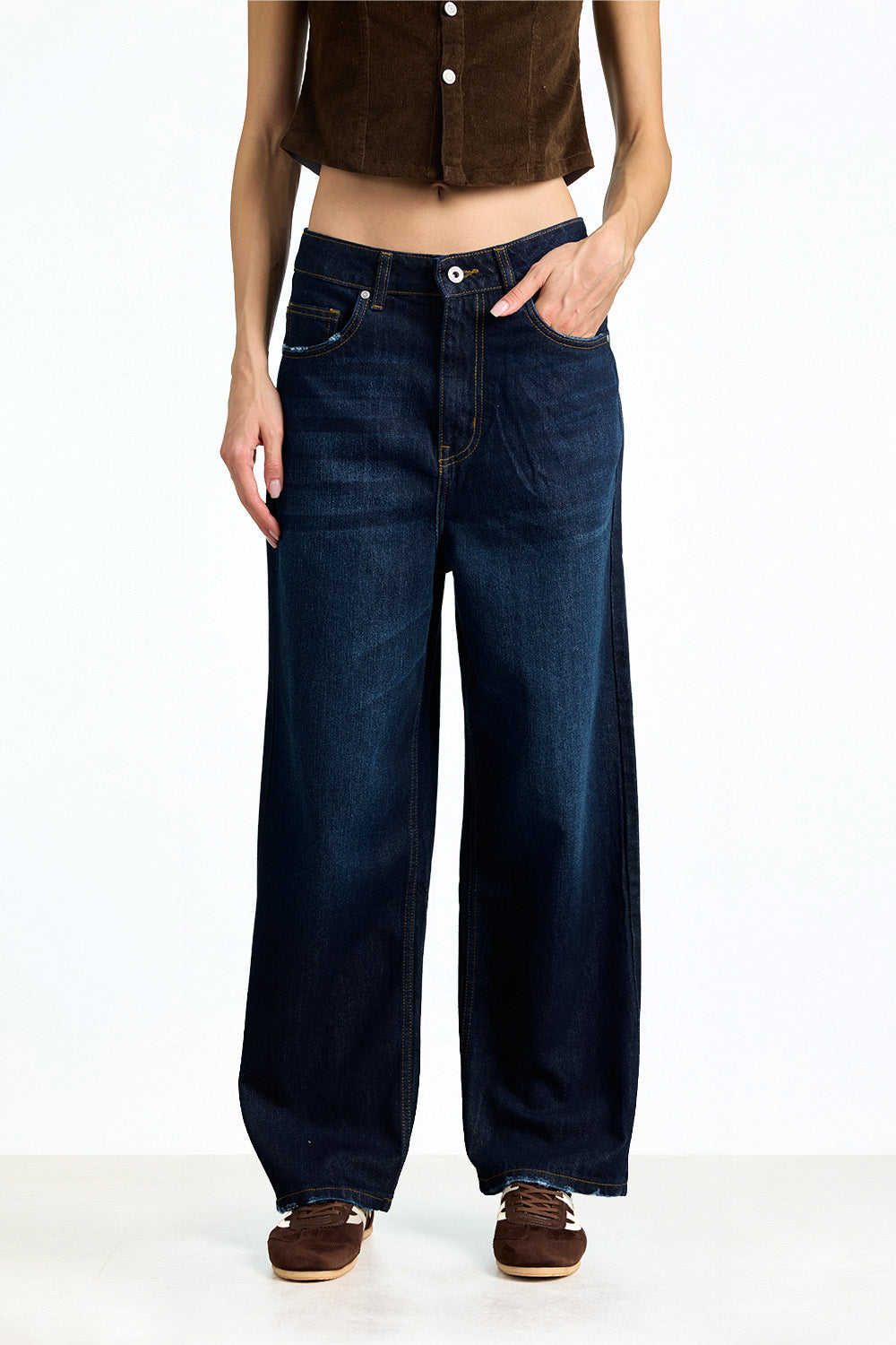 Restore Indigo Relaxed Fit Jeans - BonkersCorner