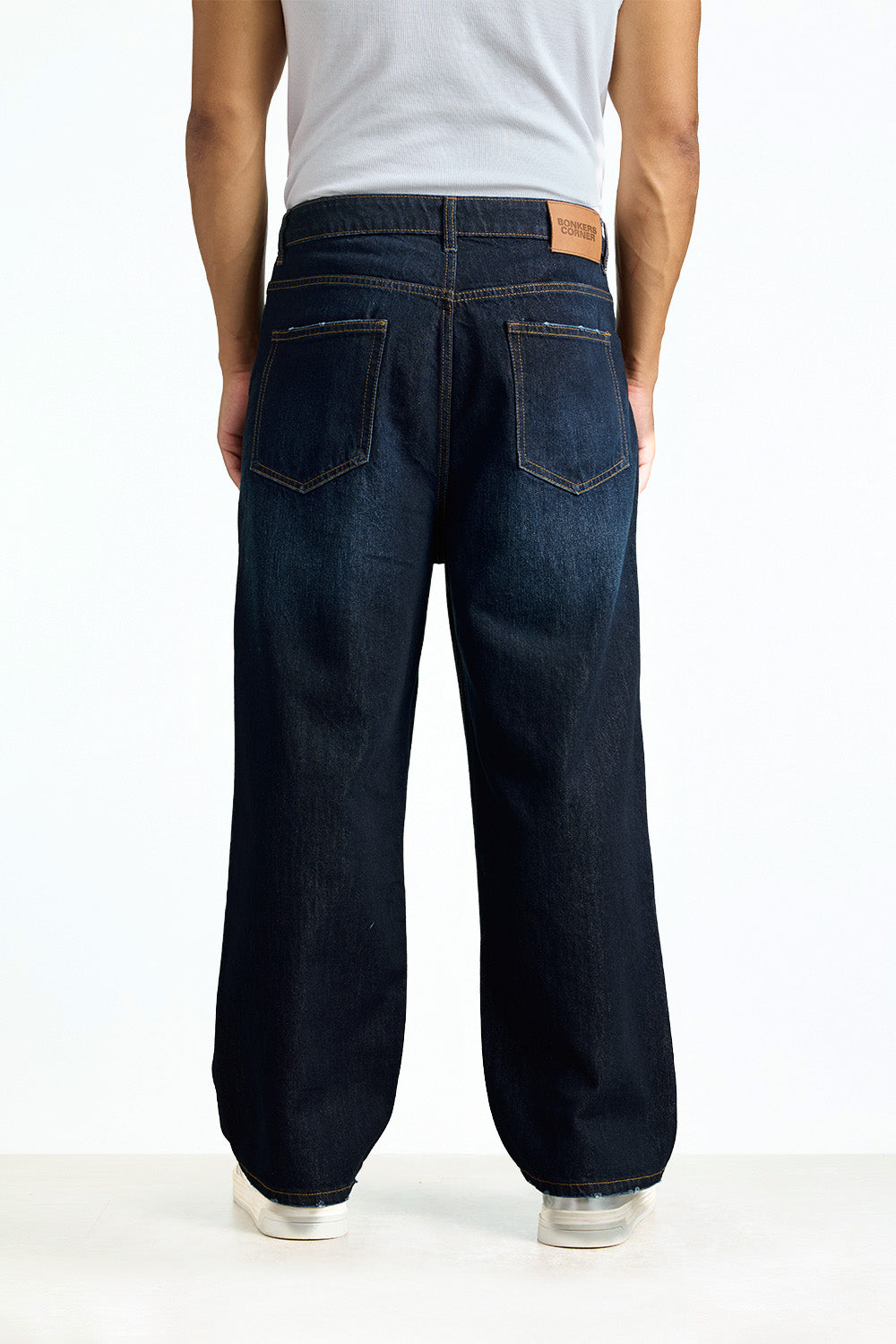 Restore Indigo Relaxed Fit Jeans - BonkersCorner