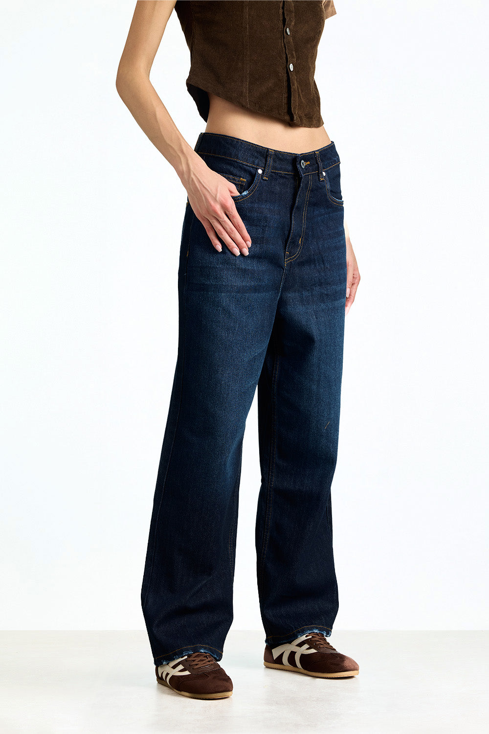 Restore Indigo Relaxed Fit Jeans - BonkersCorner