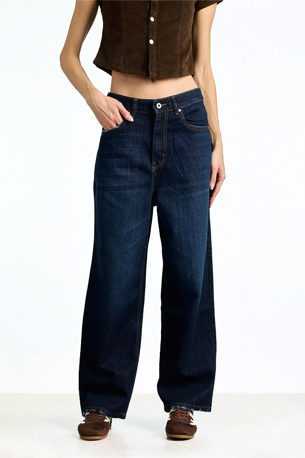 Restore Indigo Relaxed Fit Jeans - BonkersCorner