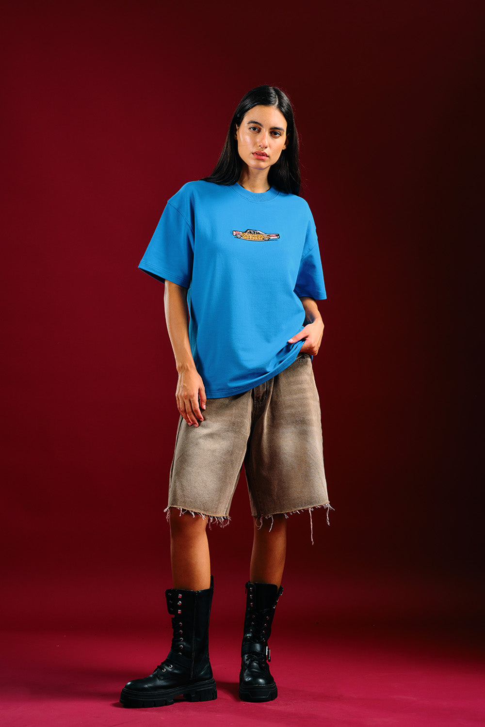 Ride In Style Oversized T-shirt - BonkersCorner