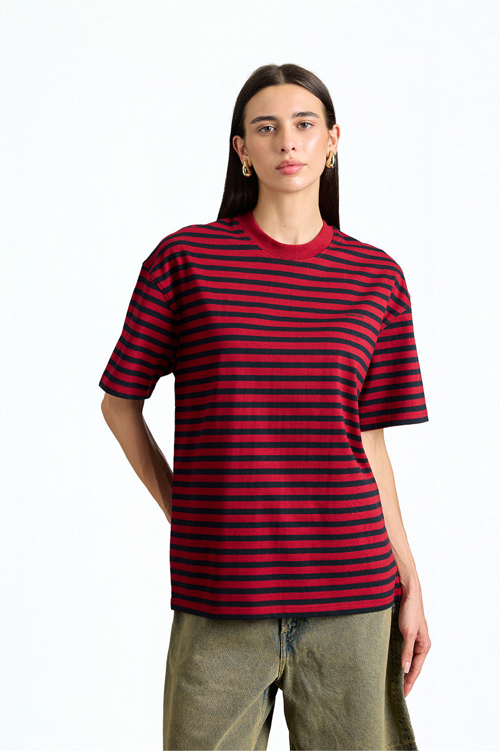 Rush Hour Stripe Oversized T-shirt