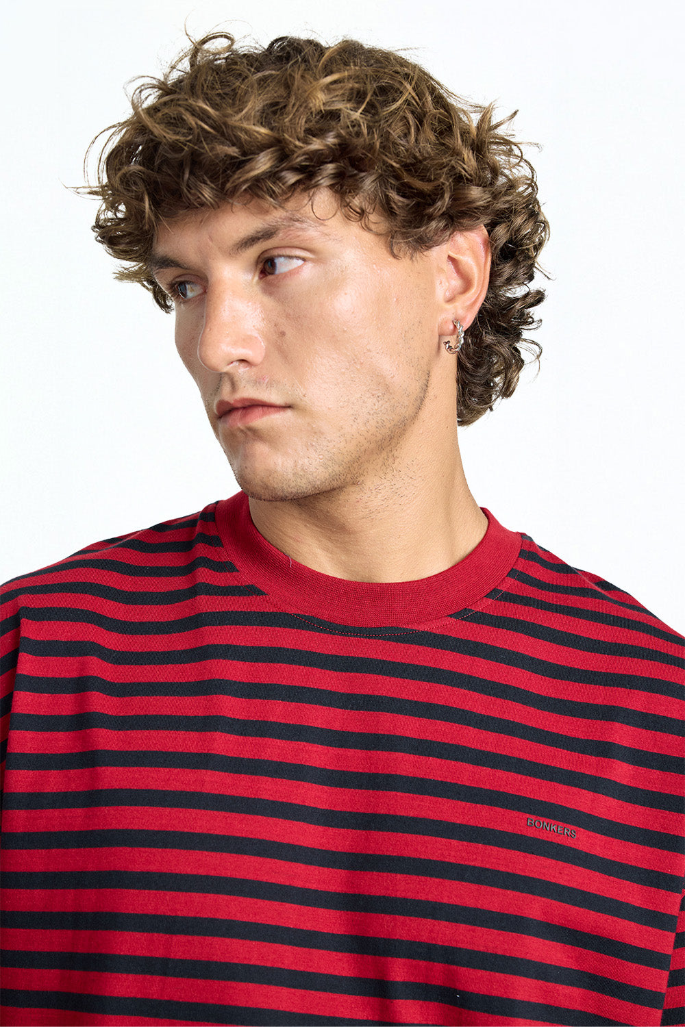 Rush Hour Stripe Oversized T-shirt - BonkersCorner