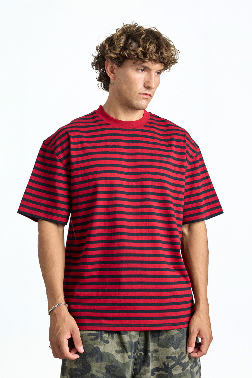 Buy Rush Hour Stripe Oversized T-shirt | BonkersCorner