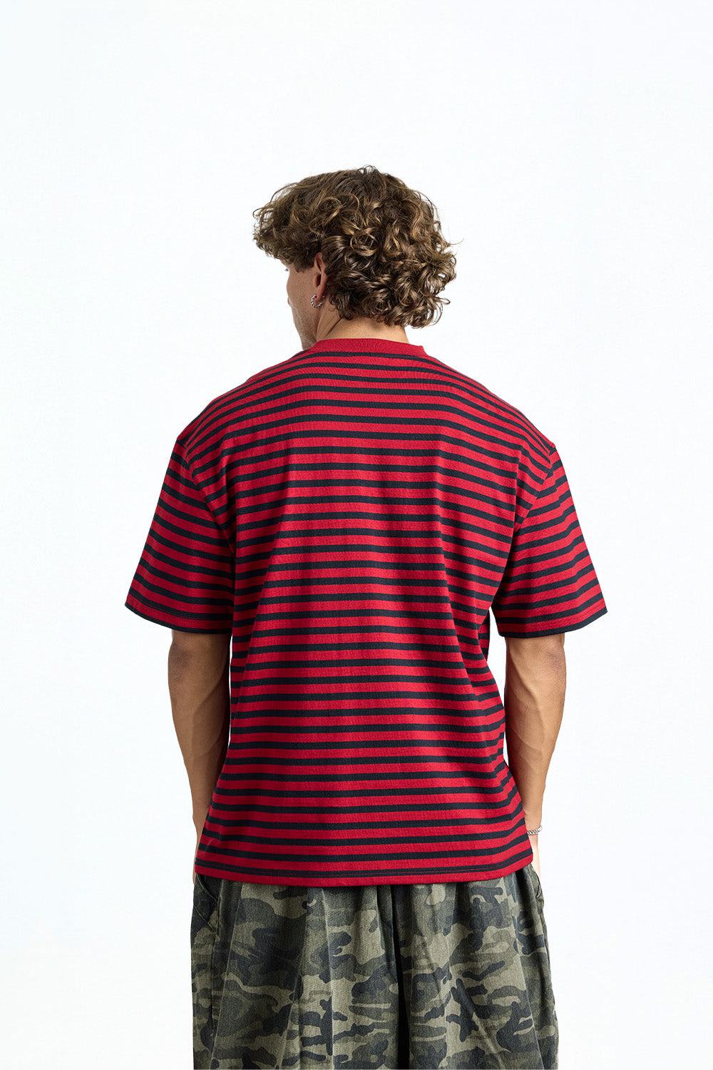 Rush Hour Stripe Oversized T-shirt - BonkersCorner