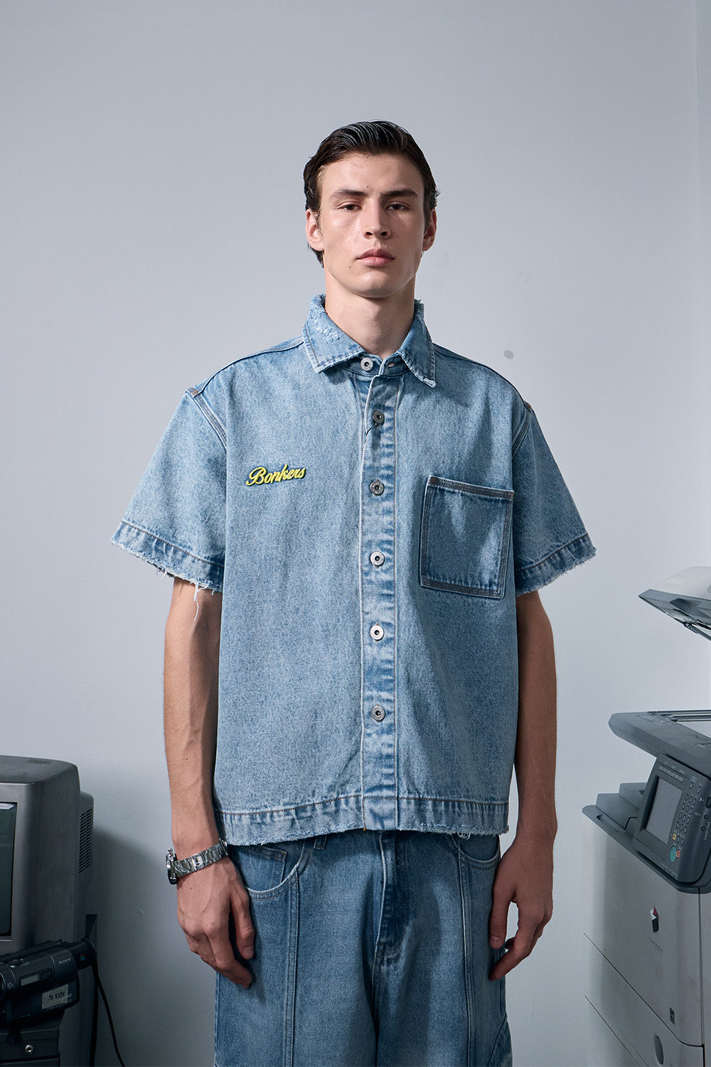 Street Petal Denim Shirt