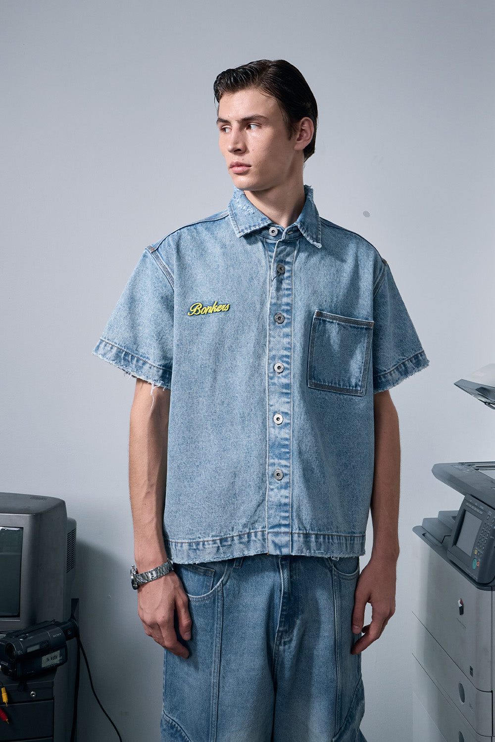 Street Petal Denim Shirt