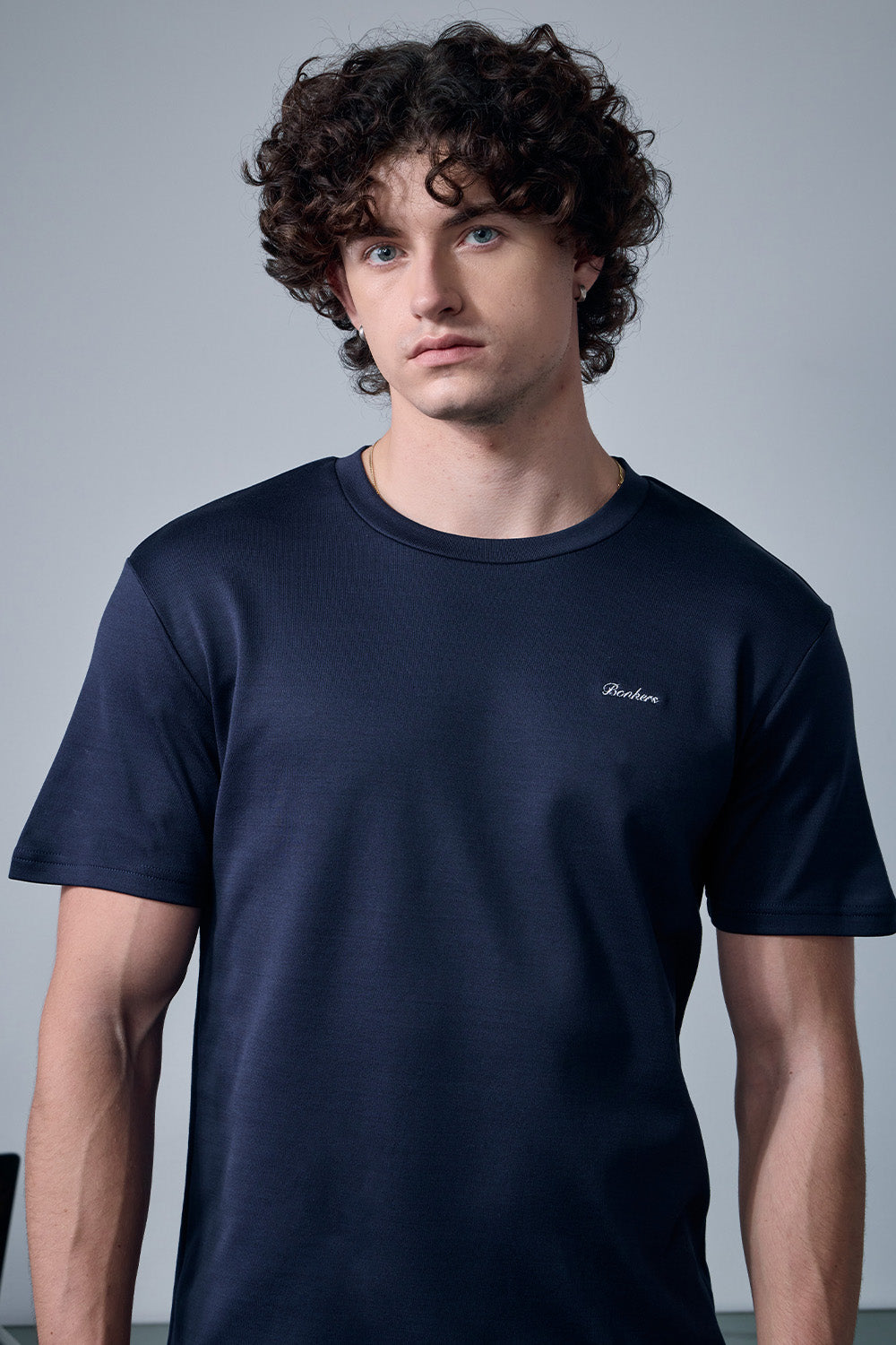 Navy Blue Regular Fit T-shirt