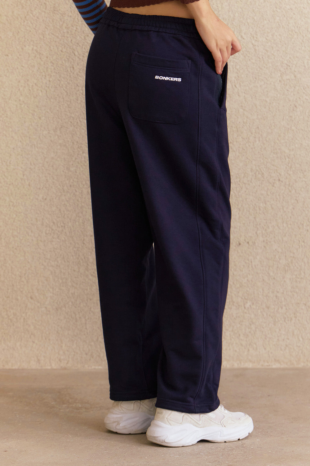 Navy Blue Essential Joggers - BonkersCorner