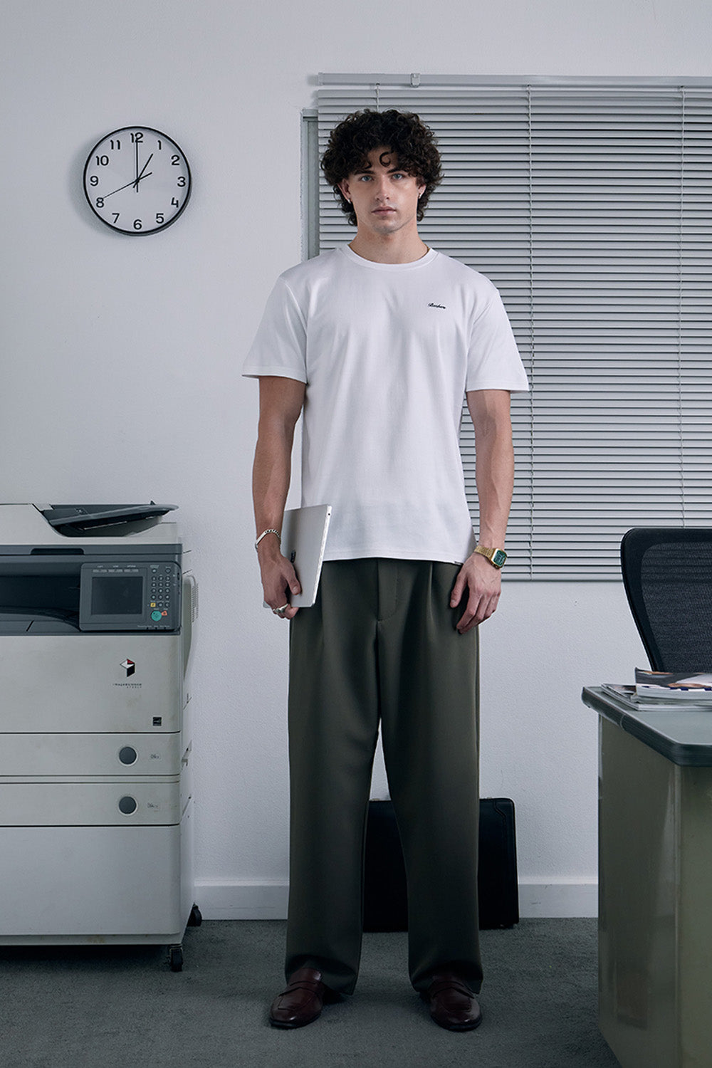 White Regular Fit T-Shirt