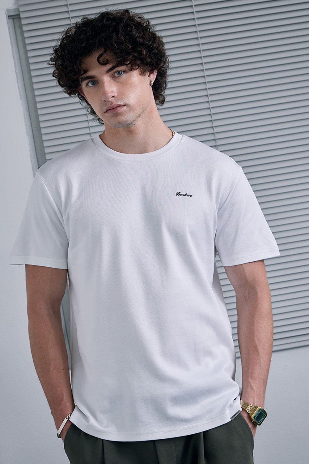 White Regular Fit T-Shirt