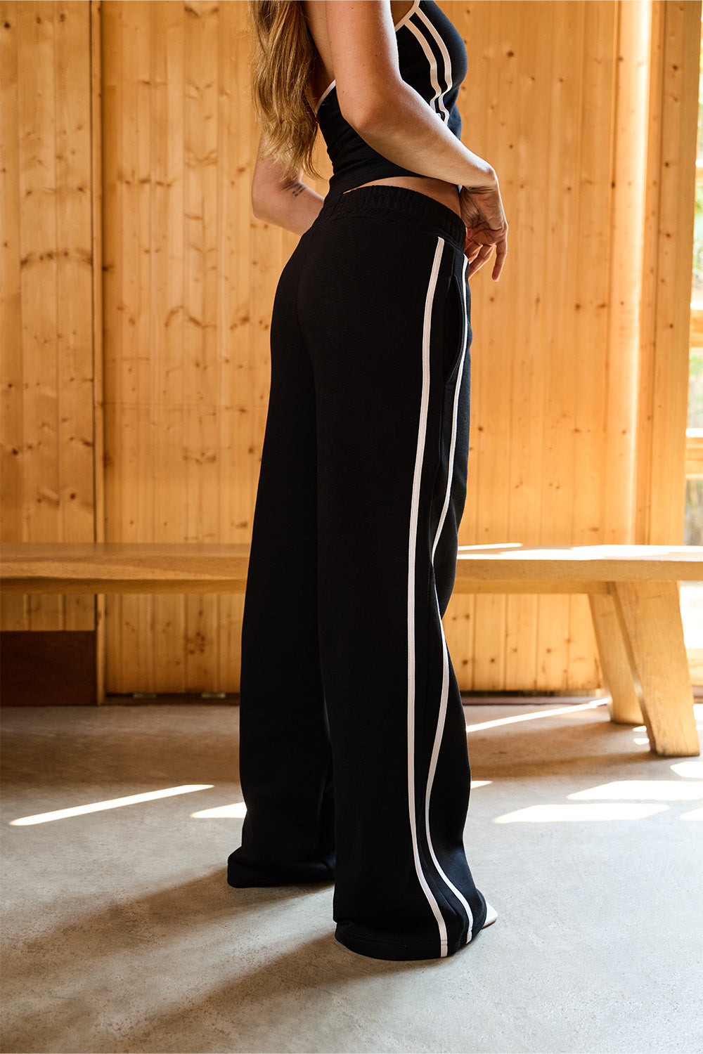 Club 01 Black Track Pant - BonkersCorner