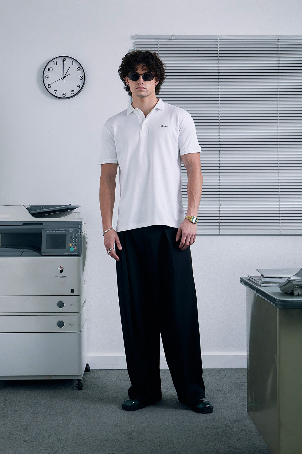 Premium Essential White Polo