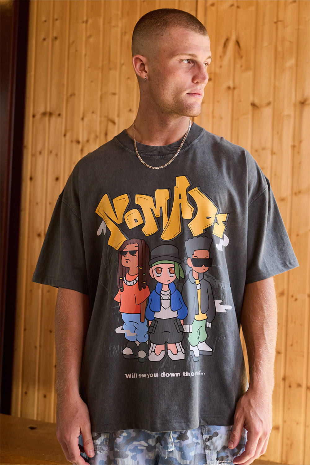 Urban Nomads Oversized T-shirt - BonkersCorner