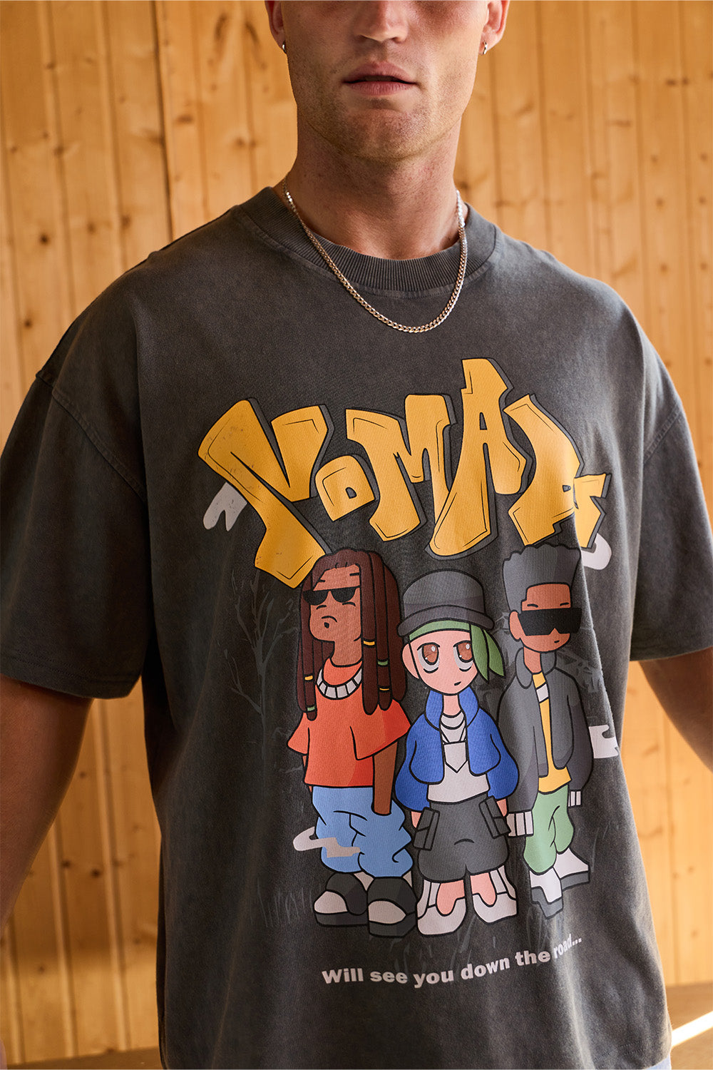 Urban Nomads Oversized T-shirt - BonkersCorner