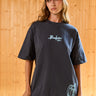 Coastal Stories Grey Oversized T-shirt - BonkersCorner