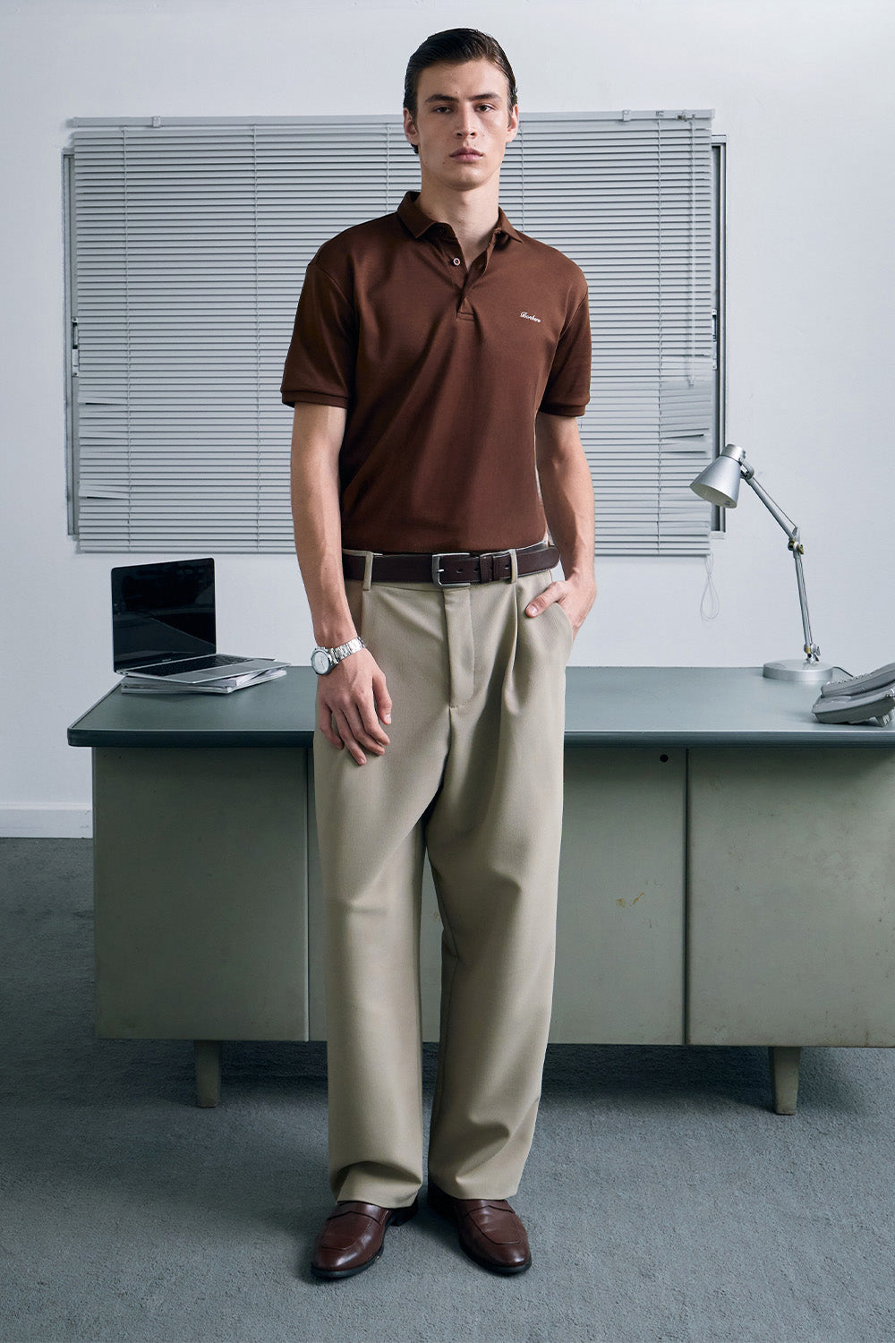 Premium Essential Brown Polo