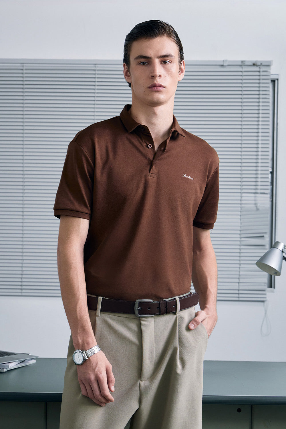 Premium Essential Brown Polo
