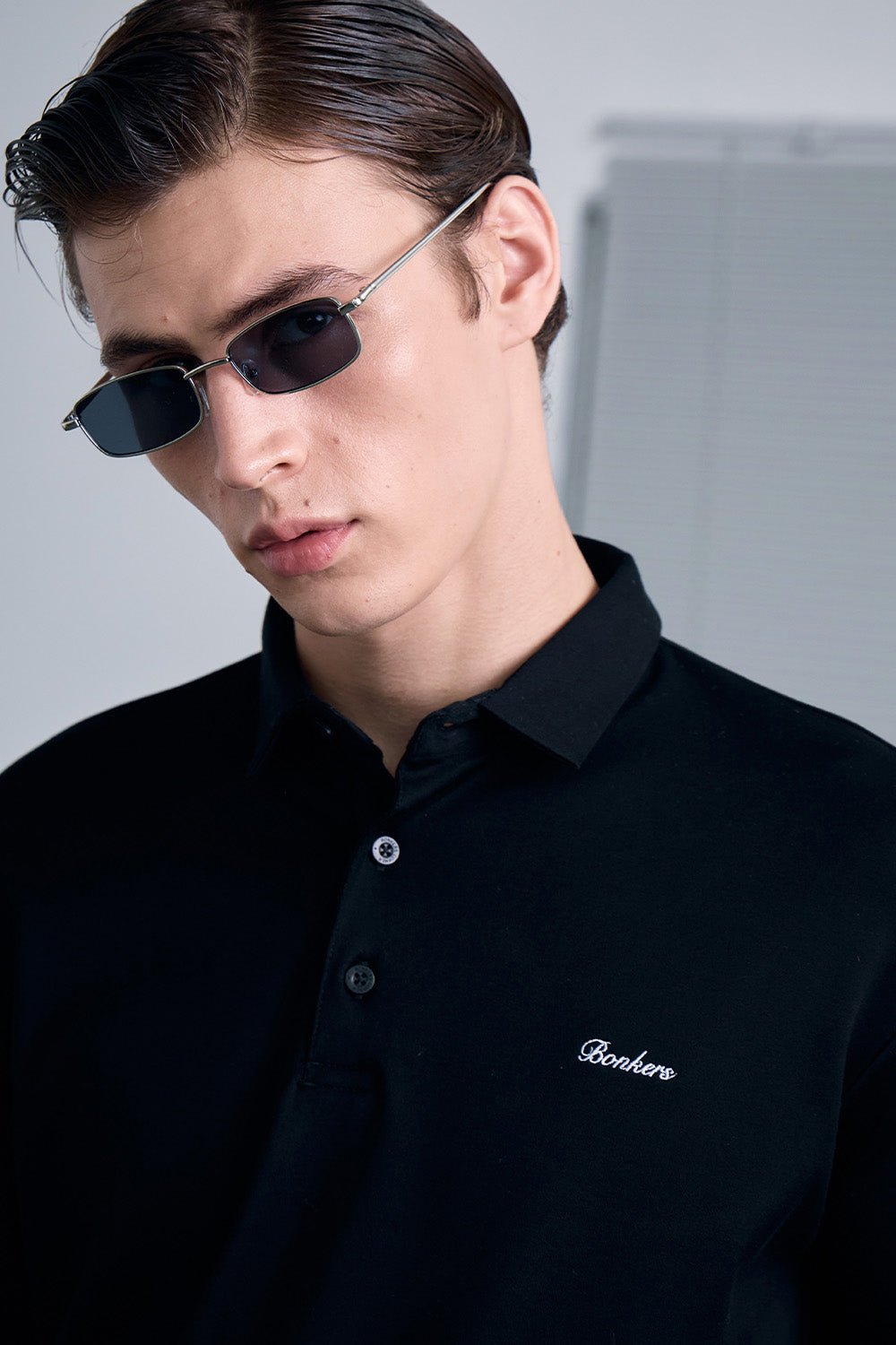 Premium Essential Black Polo