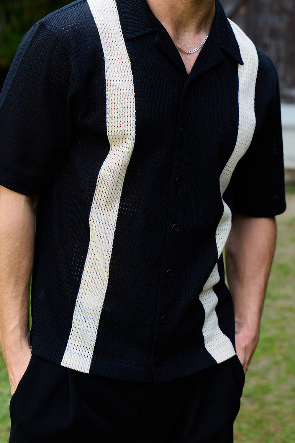 Solace Knit Relaxed Fit Shirt - BonkersCorner