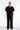 Solid Black Textured Shirt - BonkersCorner