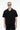 Solid Black Textured Shirt - BonkersCorner