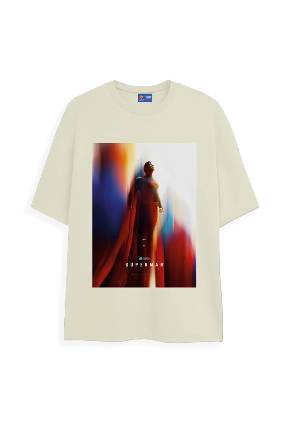 Superman Look Up To Hope Oversized T-shirt - BonkersCorner
