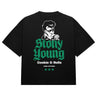 Wake N Bake Black Oversized T-shirt - BonkersCorner