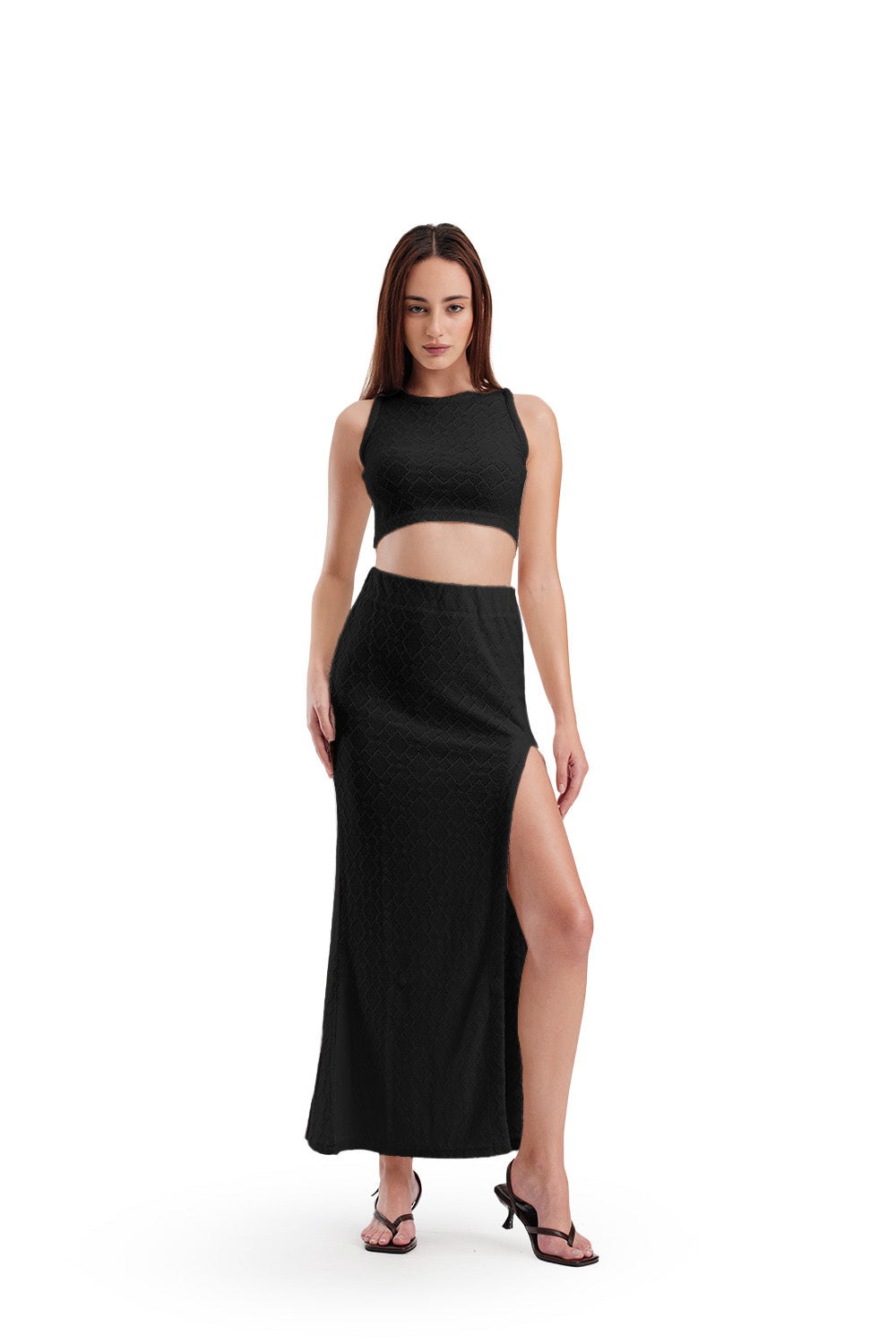 Samara Black Co-ord Set