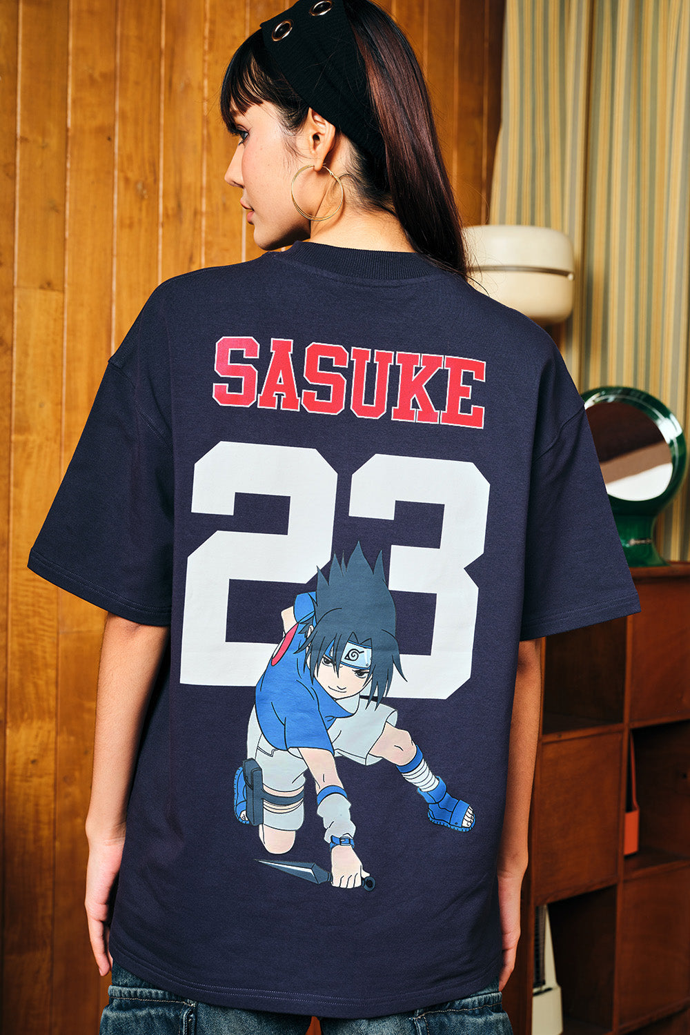 Sasuke Dojutsu Oversized T-shirt