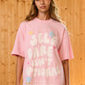 Self First Oversized T-shirt - BonkersCorner