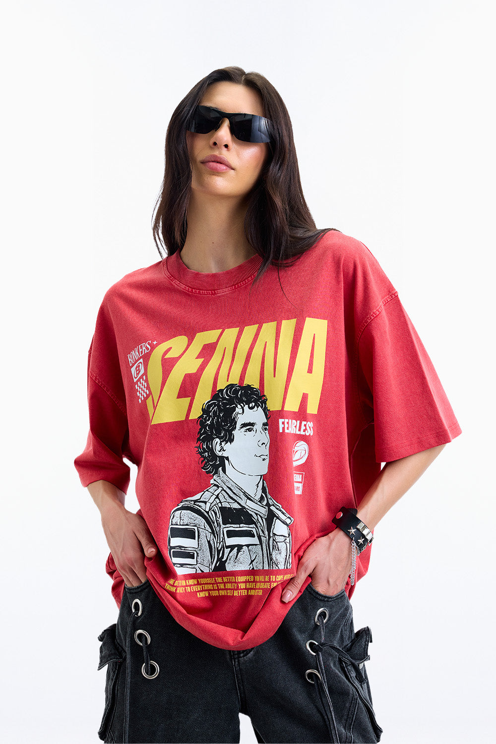 Senna Immortal Oversized T-shirt - BonkersCorner