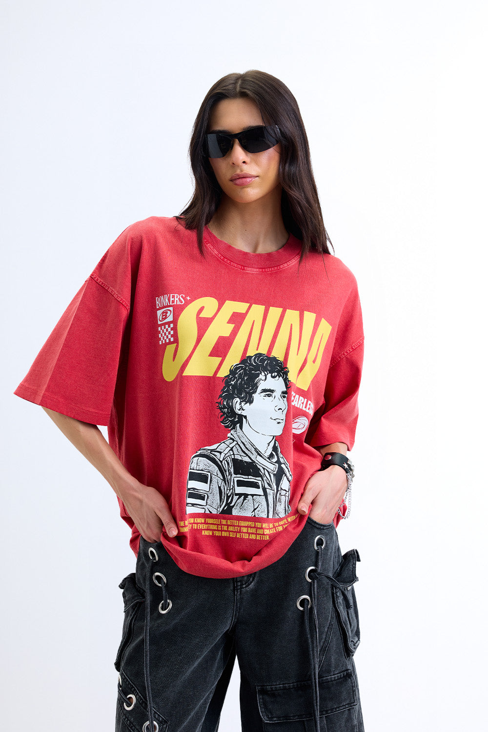 Senna Immortal Oversized T-shirt - BonkersCorner
