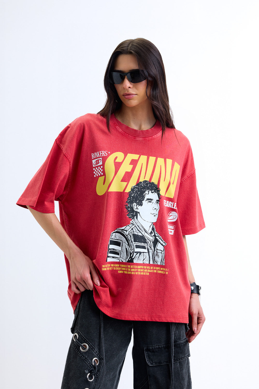 Senna Immortal Oversized T-shirt - BonkersCorner