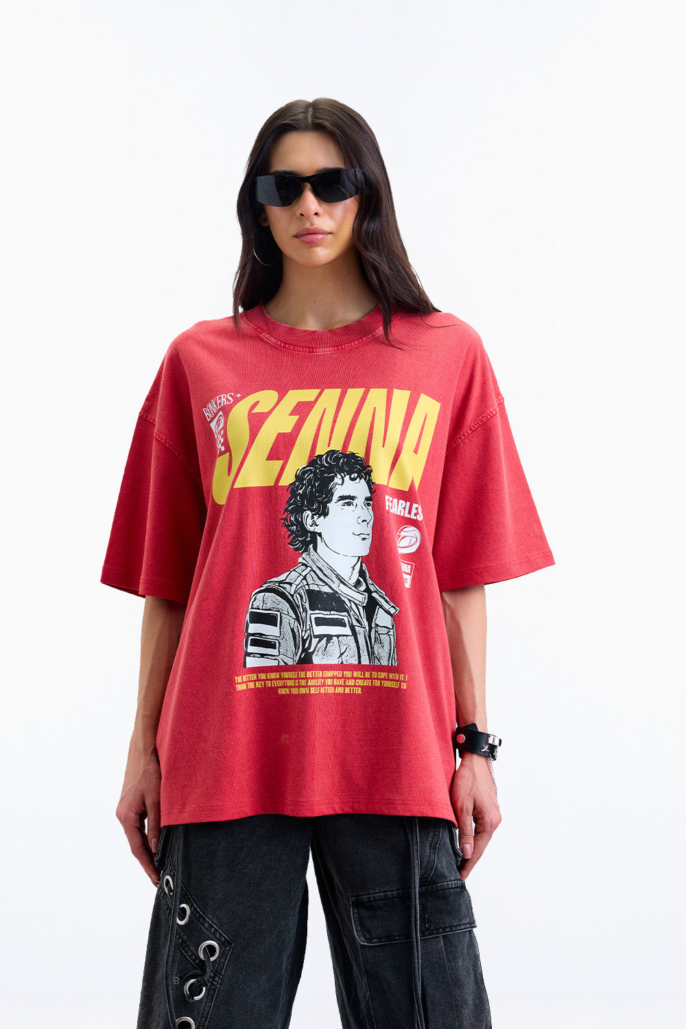 Senna Immortal Oversized T-shirt - BonkersCorner