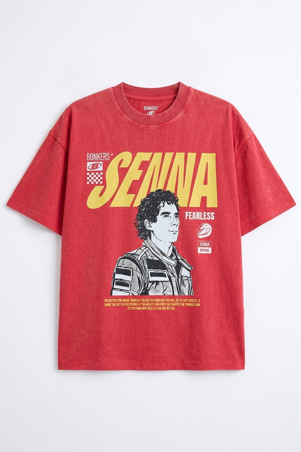 Senna Immortal Oversized T-shirt - BonkersCorner