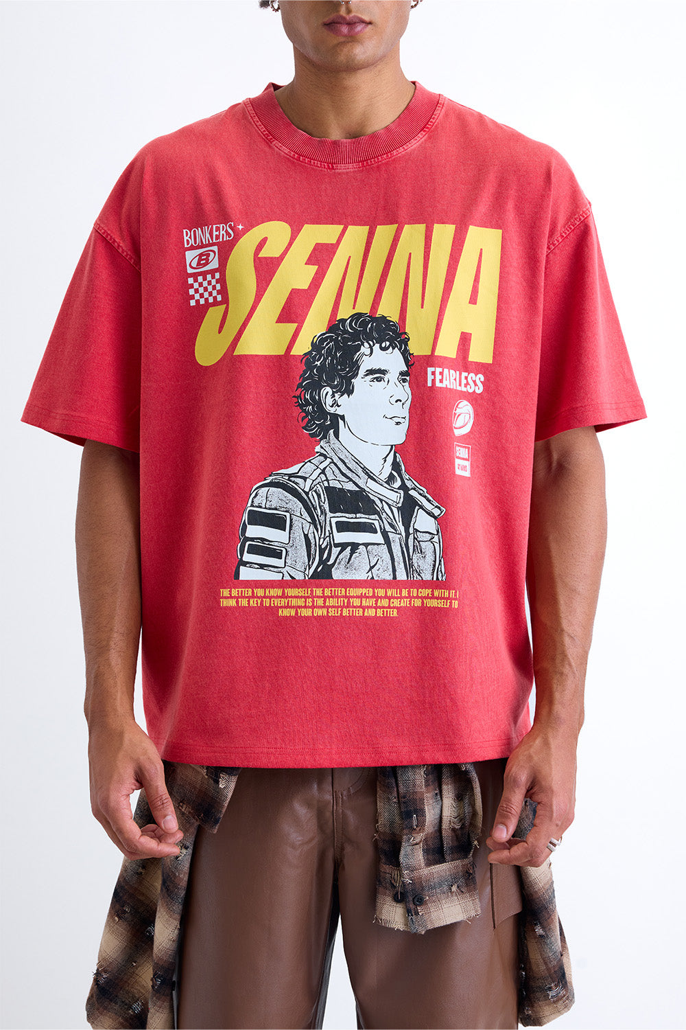 Senna Immortal Oversized T-shirt - BonkersCorner