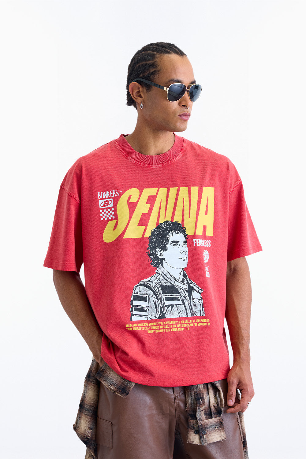 Senna Immortal Oversized T-shirt - BonkersCorner