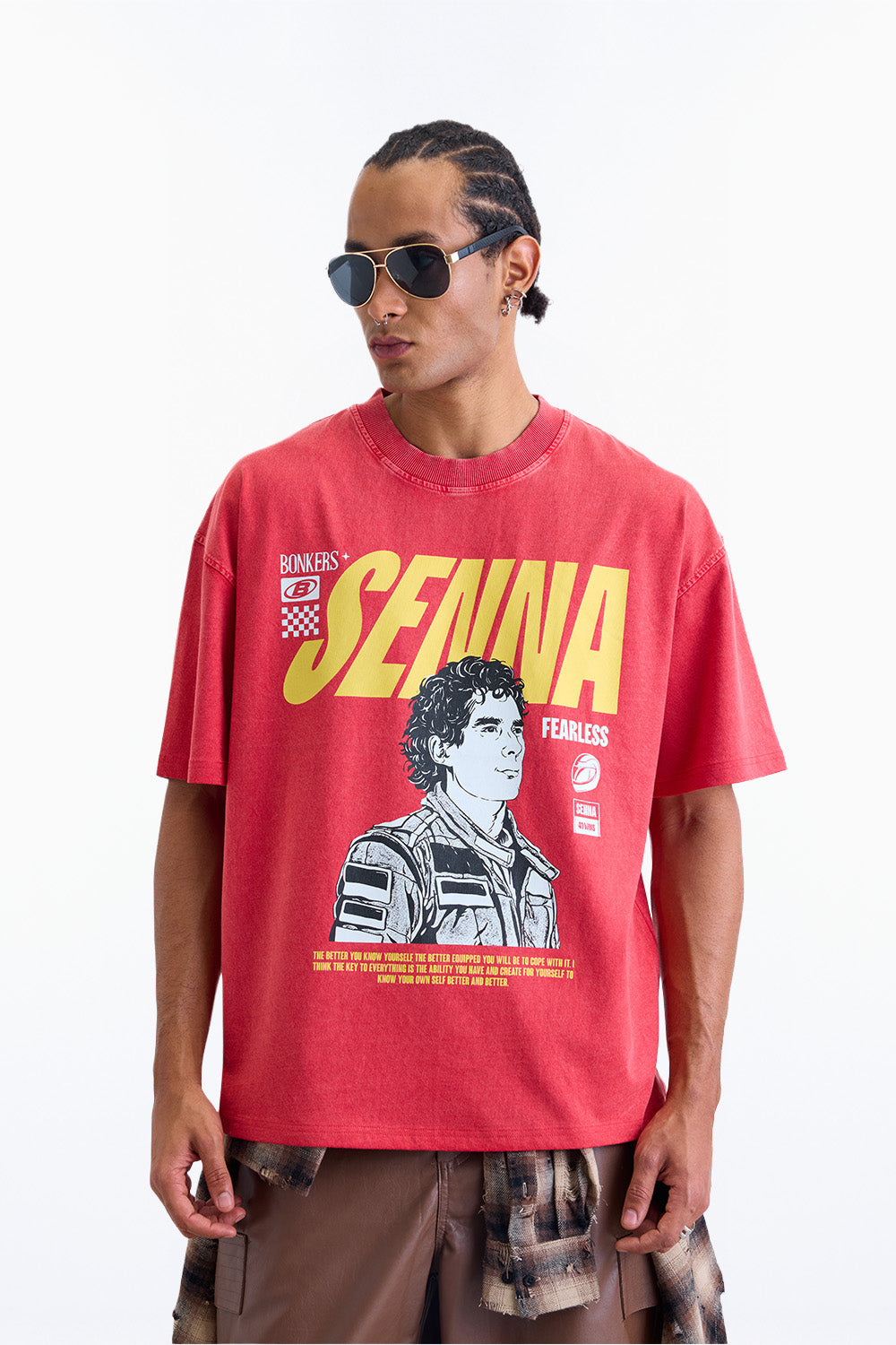 Senna Immortal Oversized T-shirt - BonkersCorner