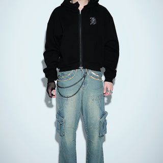 Shadow Sigil Zip Hoodie - BonkersCorner