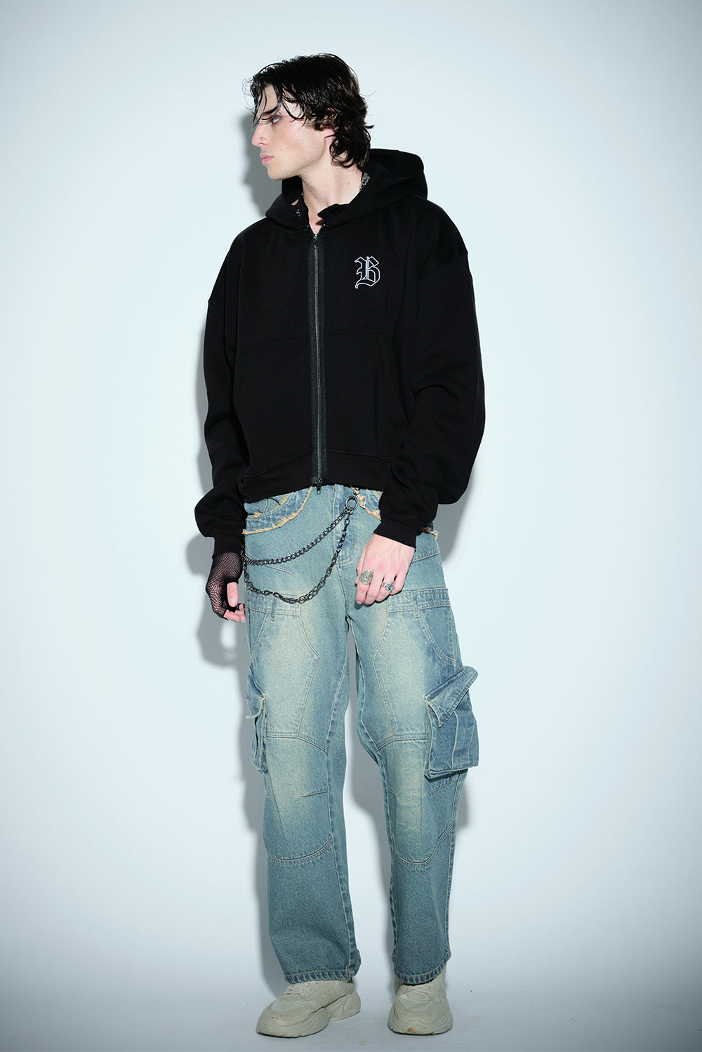 Shadow Sigil Zip Hoodie - BonkersCorner