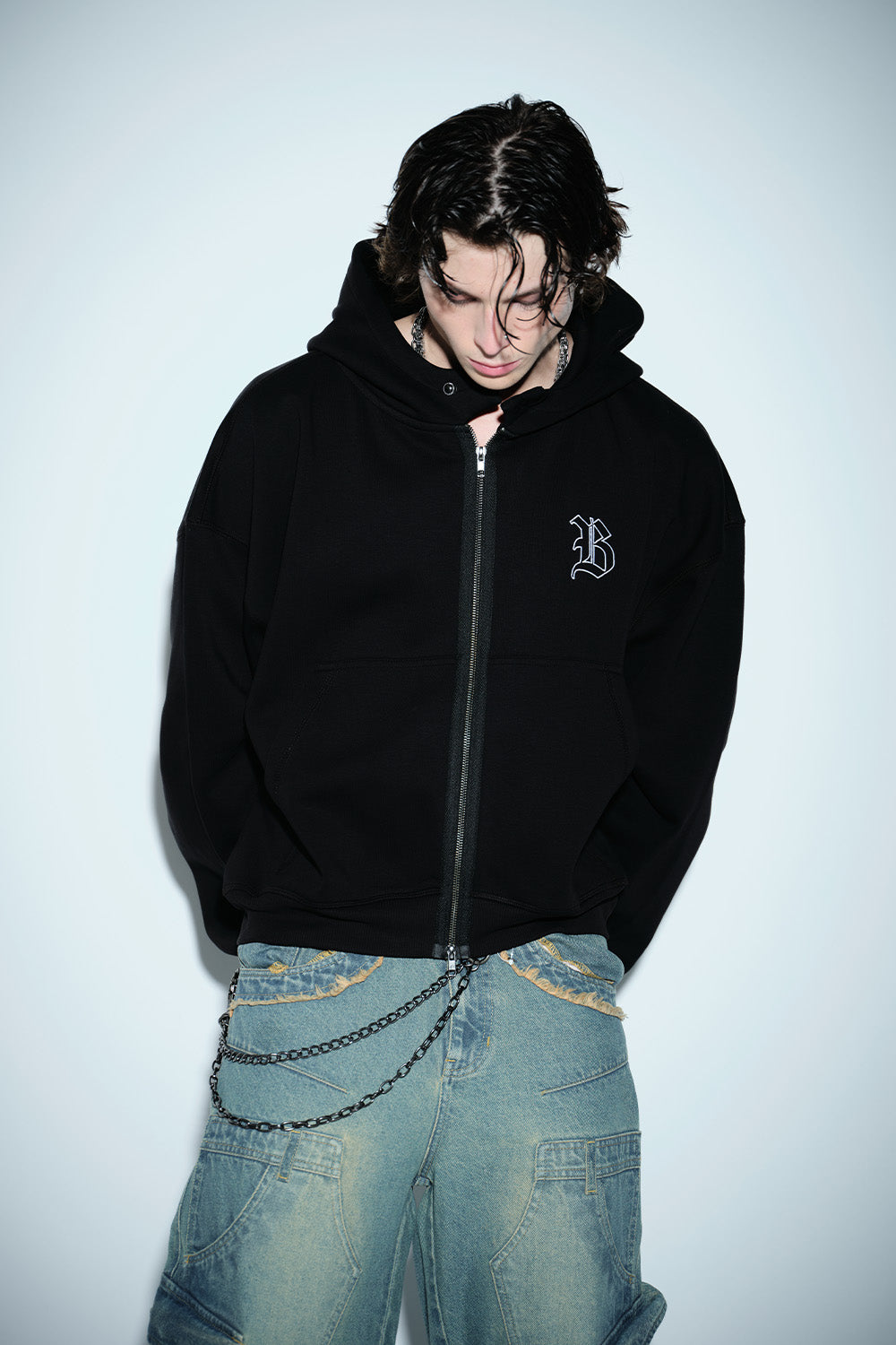 Shadow Sigil Zip Hoodie - BonkersCorner